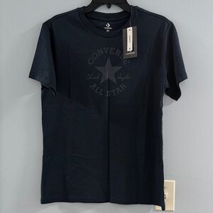 NWT Converse Women's Navy Blue Tee